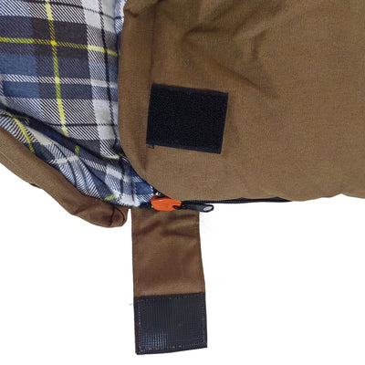 Premium 100% Cotton Canvas Sleeping Bag Single Person WINTER 4kg Heavy Thick