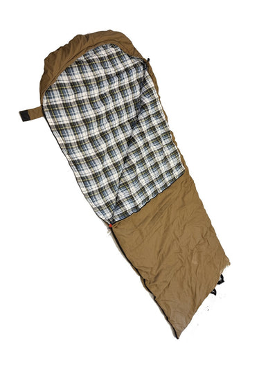 Premium 100% Cotton Canvas Sleeping Bag Single Person WINTER 4kg Heavy Thick