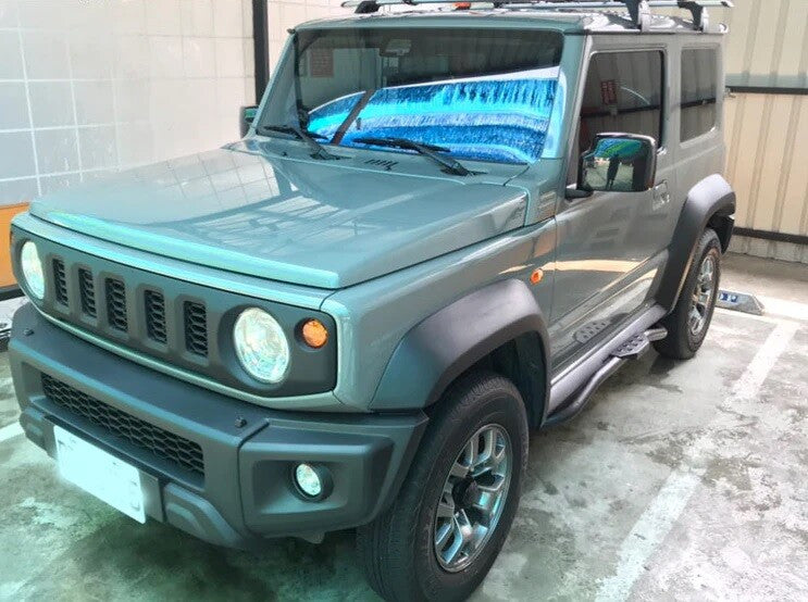 Side Steps for SUZUKI JIMNY JB74 (2018+) - Bolt On Rock Tree Sliders Bars 4x4