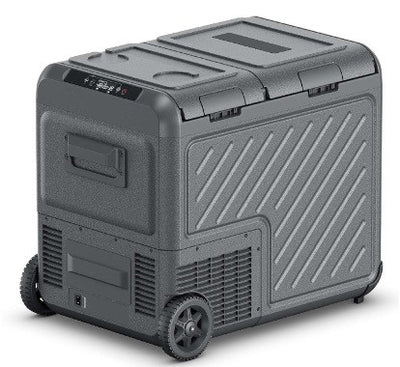 45L Portable 12V Dual-Zone Fridge Freezer for Camping & Overlanding Compressor Model DW-45S/W