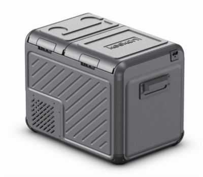 45L Portable 12V Dual-Zone Fridge Freezer for Camping & Overlanding Compressor Model DW-45S/W