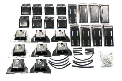 8x Replacement 9-inch 25cm Bracket for Apex4WD STEEL Roof Racks Set Gutter Mount