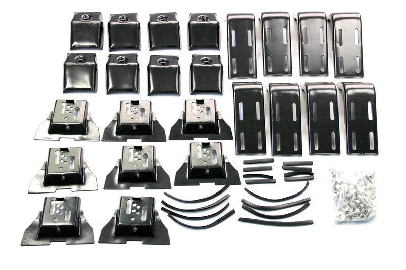 8x Replacement 6-inch 15cm Bracket for Apex4WD STEEL Roof Racks Set Gutter Mount