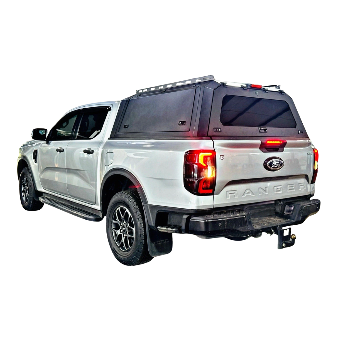 Canopy for FORD RANGER T9 & VW AMAROK 2022+ Rear Hardtop Double Cab Metal Black
