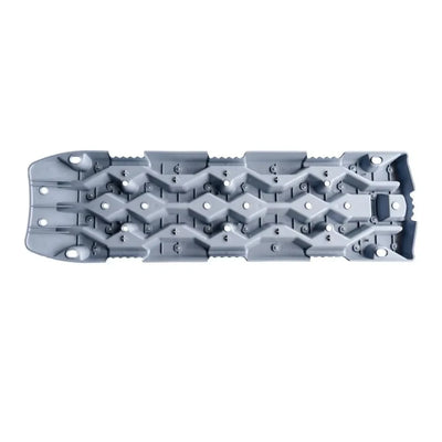 2x GREY Recovery Traction Boards Sand Ladder Mud Snow Plastic Pair 4x4 TRED PRO