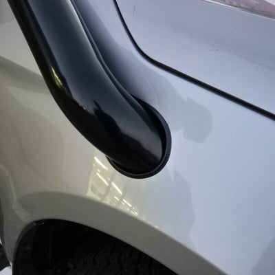 Silver Stainless Steel Snorkel For ISUZU D-MAX 2012+ Raised Air Intake DMAX 4x4 Bare Metal Finish