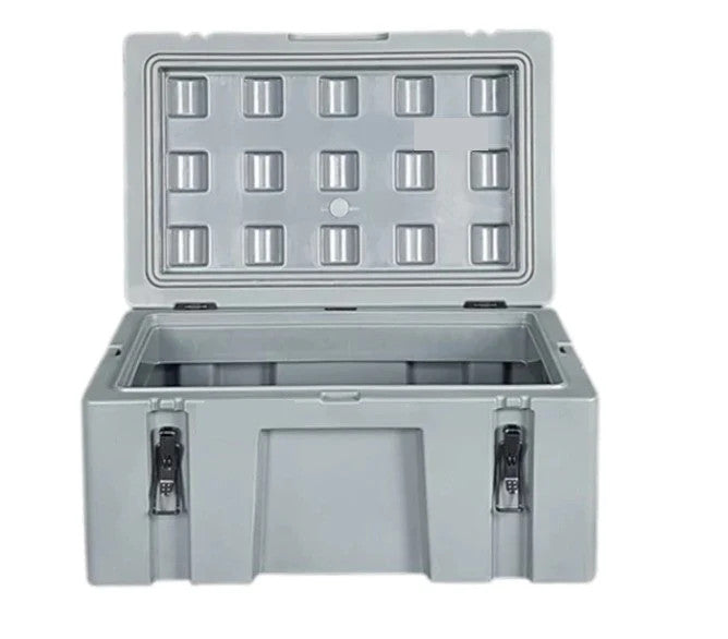 APEX4WD - 50L GREY - Heavy Duty Storage Overland Case Box Waterproof Cargo 4x4