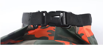 Camo Waterproof Dry Bag - 10L & 20L - Heavy Duty Storage Bag for Camping, Boating, Kayaking, SUP, 4x4, Off Road, Travel, Adventure