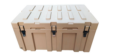 APEX4WD - 150L KHAKI TAN SAND - Storage Overland Case Box Waterproof Cargo 4x4