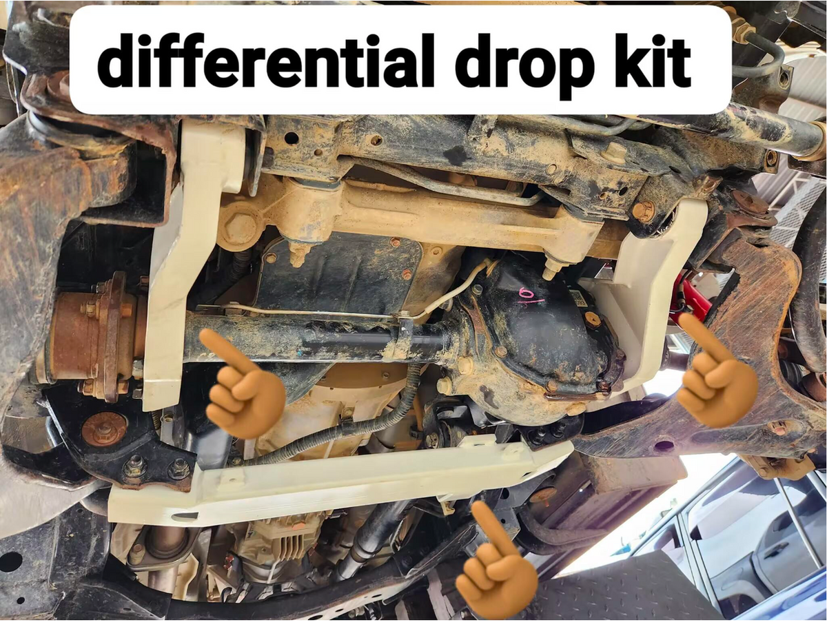 Diff Drop Kit for MITSUBISHI L200 4WD Front Differential Lowering Kit 4x4 Off Road
