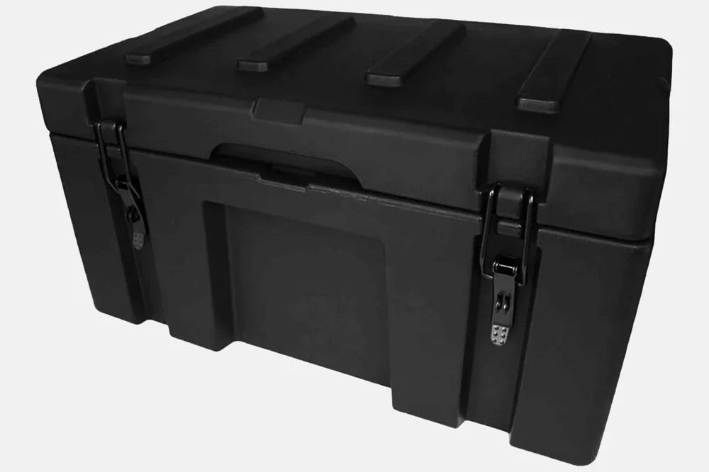 APEX4WD - 50L BLACK - Heavy Duty Storage Overland Case Box Waterproof Cargo 4x4