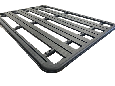 Aluminium Roof Cage for 100 Series Land Cruiser 220 x 142cm Storage Utility Overland Basket Rack Flat Slim Line Frame Modular Low Profile Tray Toyota 105