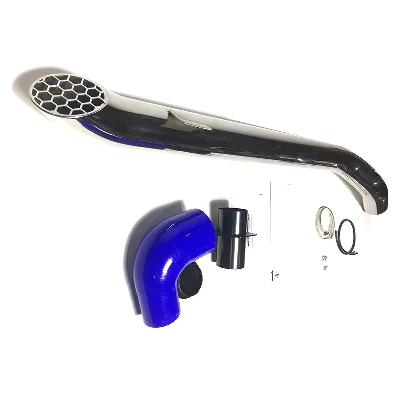 Silver Stainless Steel Snorkel For ISUZU D-MAX 2012+ Raised Air Intake DMAX 4x4 Bare Metal Finish
