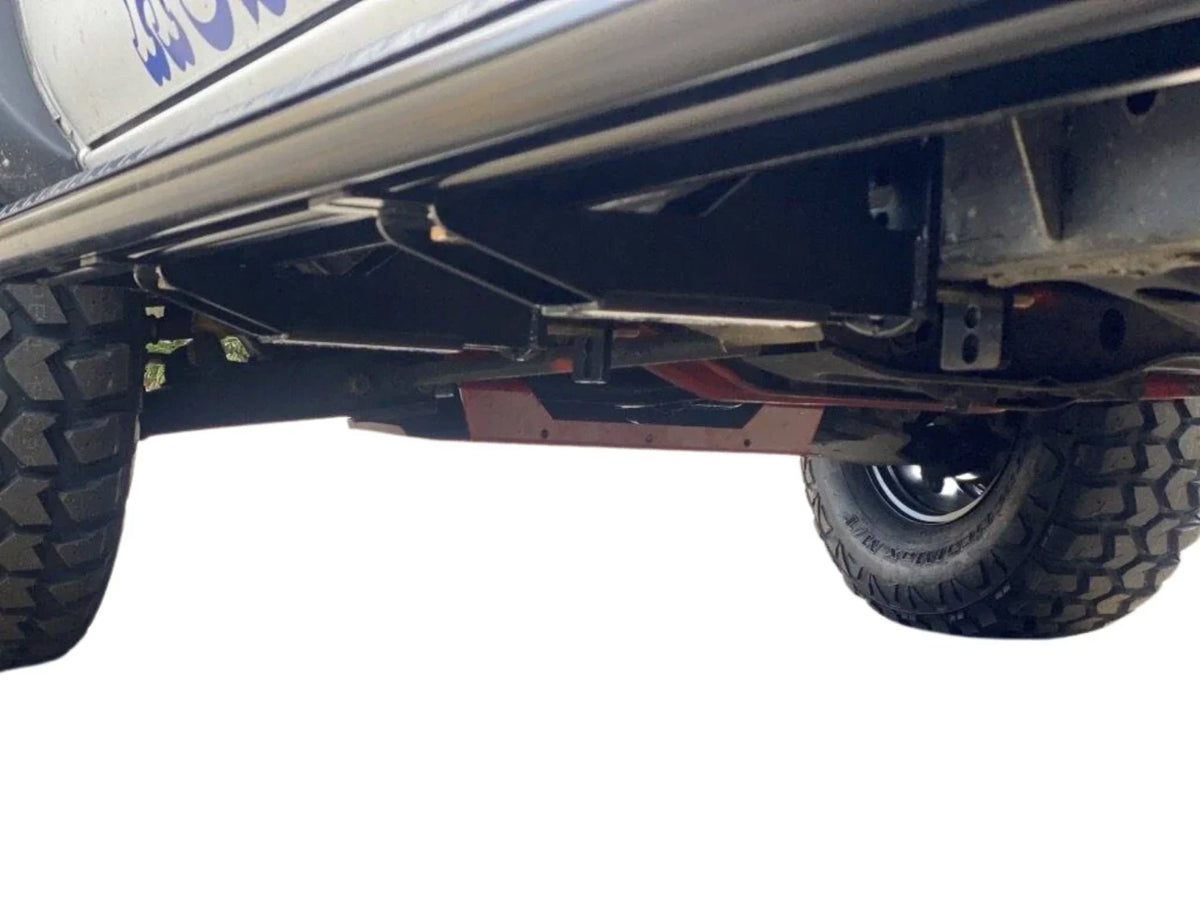 Universal Side Steps for 4x4 & Pickup Trucks - Steel Metal Off Road 4x4 Rock Sliders