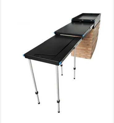 Modular Camping Slide Out Cooking Drawer System 4x4 Kitchen Setup Overland Black