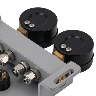 Air Suspension Dual Circuit Controller for Camper Van Motorhome with Gauges