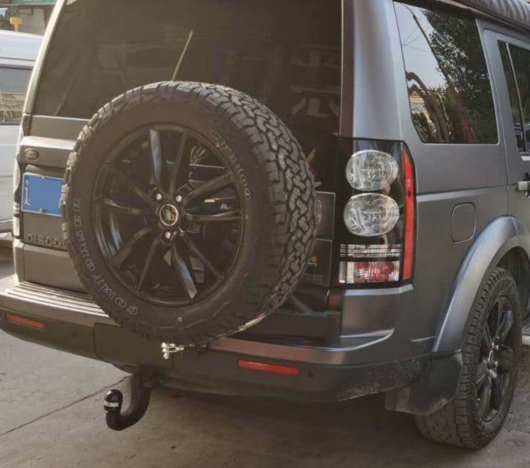 Spare Wheel Tyre Swing Arm Carrier Frame for Land Rover Discovery 3 & 4 Heavy Duty Bracket Mount