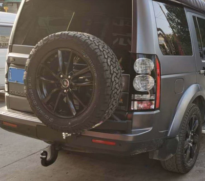 Spare Wheel Tyre Swing Arm Carrier Frame for Land Rover Discovery 3 & 4 Heavy Duty Bracket Mount