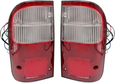 PAIR Of Rear Tail Lights L/H+R/H For Toyota Hilux Mk4 Mk5 D4D (97-05) Brake Lamp