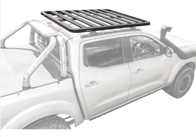 Aluminium Roof Rack for Toyota HILUX 2005-2015 Mk6 Mk7 VIGO Black - Slim Factory Fitment 135x125cm