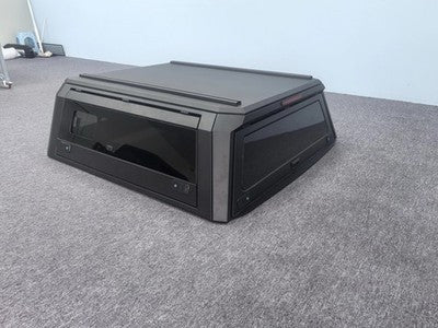 NEW! Aluminium “RAID” Canopy for Toyota Hilux 2016+ Double Cab Metal Black Apex4WD Cover