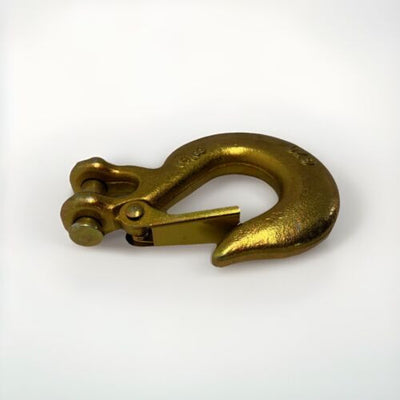 WINCH HOOK 3/8 INCH CLEVIS FORGED G70 FOR WINCHES TO 14,000LB SLIP HOOK SPRING