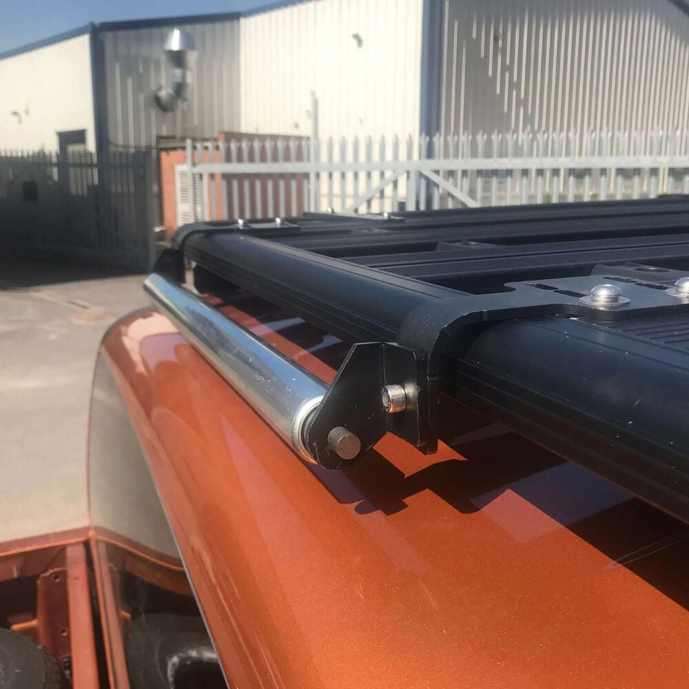 Roof Rack Platform Roller Kit for Aluminium Roof Racks - Apex4WD T Slot Design Vehicle Mount