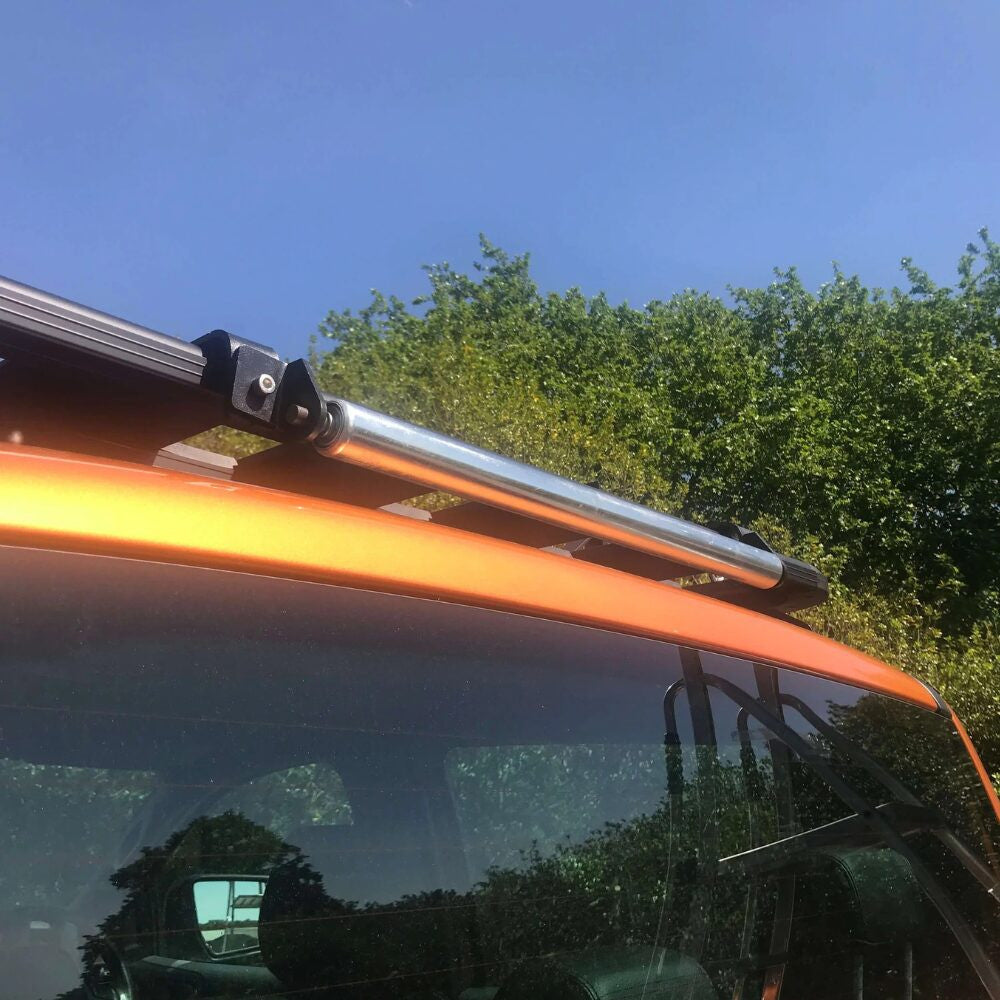 Roof Rack Platform Roller Kit for Aluminium Roof Racks - Apex4WD T Slot Design Vehicle Mount