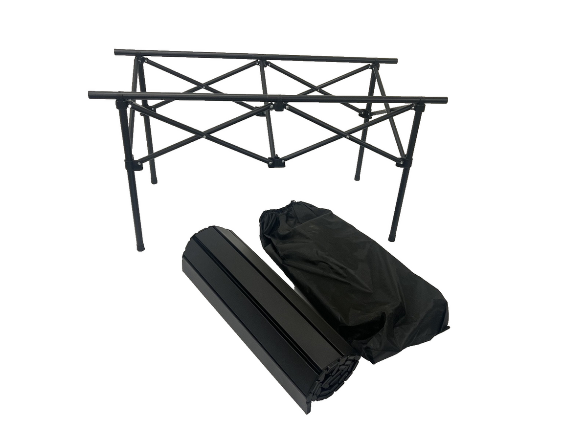 95cm Folding Table Aluminium Portable Camping Party Picnic BBQ Garden Outdoor