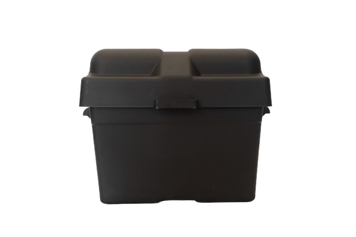 26cm Leisure Battery Box Portable Power Universal Large Enclosure Cover Camper