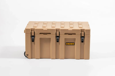 APEX4WD - 92L KHAKI TAN SAND - Storage Overland Case Box Waterproof Cargo 4x4