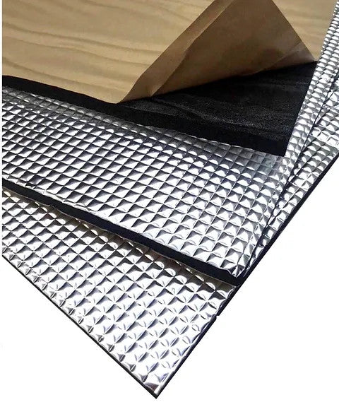 10x XL Sheets Sound Deadening 46x80cm 2mm Car Van Vibration Proofing Absorbing