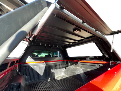 Canopy for FORD RANGER T6 T7 T8 (2012-2022) Rear Hardtop Double Cab Metal Black