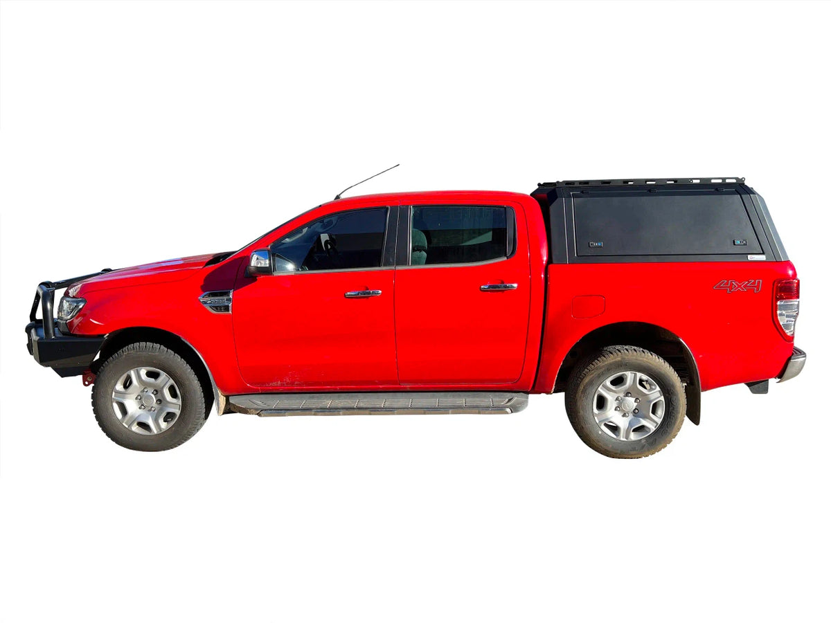 Canopy for FORD RANGER T6 T7 T8 (2012-2022) Rear Hardtop Double Cab Metal Black