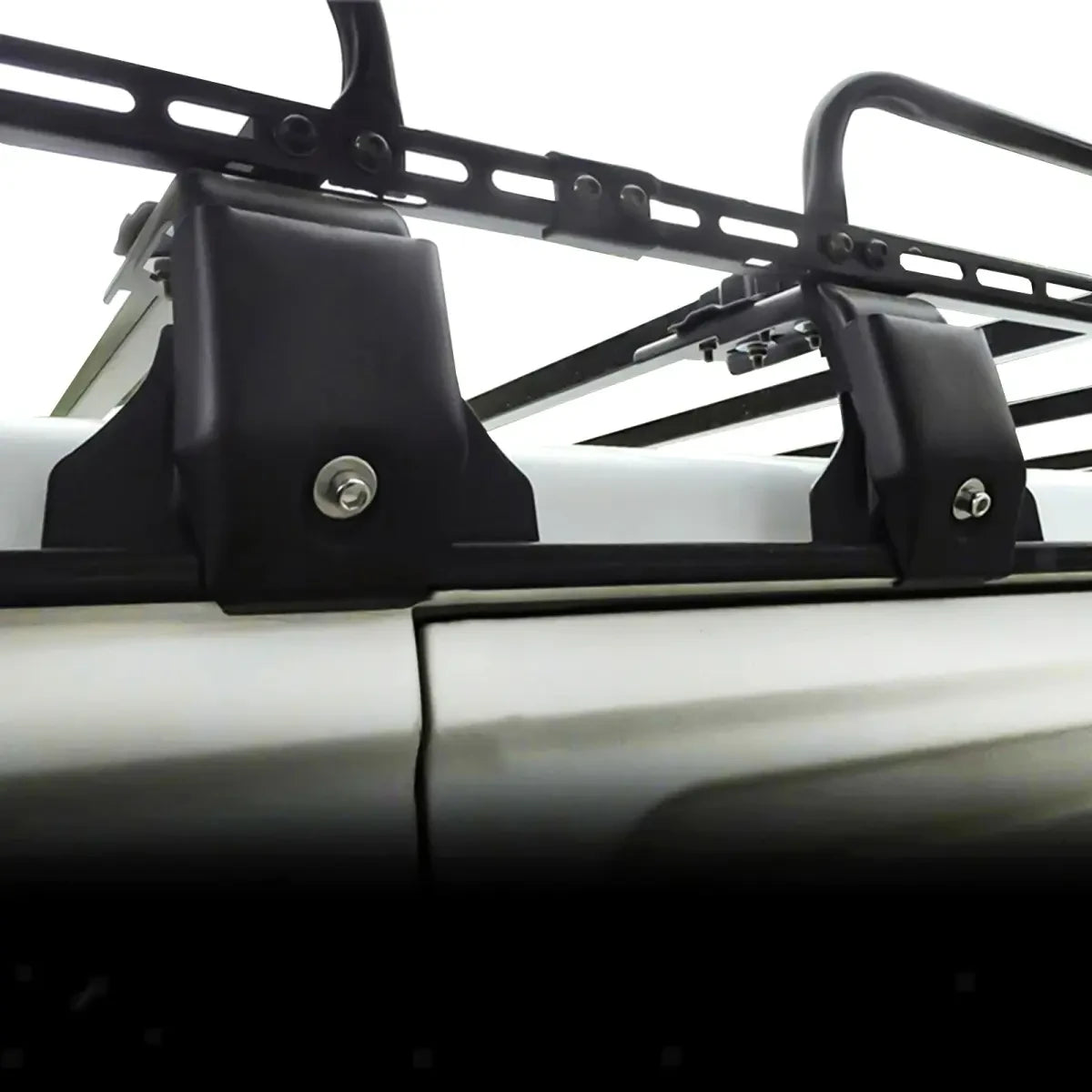 8x Replacement 9-inch 25cm Bracket for Apex4WD STEEL Roof Racks Set Gutter Mount