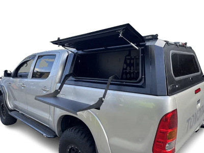 LEFT Side Storage Canopy Section Fold Out Kitchen For Steel Pickup Truck Canopy