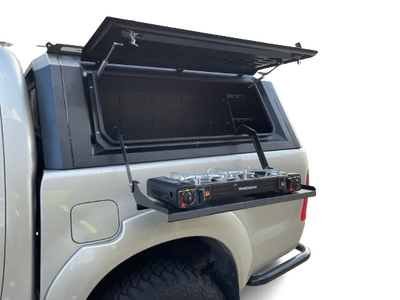 LEFT Side Storage Canopy Section Fold Out Kitchen For Steel Pickup Truck Canopy