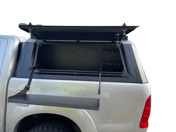 LEFT Side Storage Canopy Section Fold Out Kitchen For Steel Pickup Truck Canopy