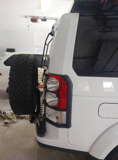 Spare Wheel Tyre Swing Arm Carrier Frame for Land Rover Discovery 3 & 4 Heavy Duty Bracket Mount
