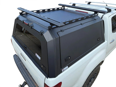 Isuzu D-Max Mk2 2012+ Rear Canopy Hardtop Double Cab Metal Black 4x4 Heavy Duty