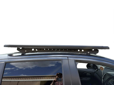 Aluminium Roof Rack for Mitsubishi L200 (2015-2021) Series 5 & 6 (MQ & MR) Black - Slim Factory Fitment