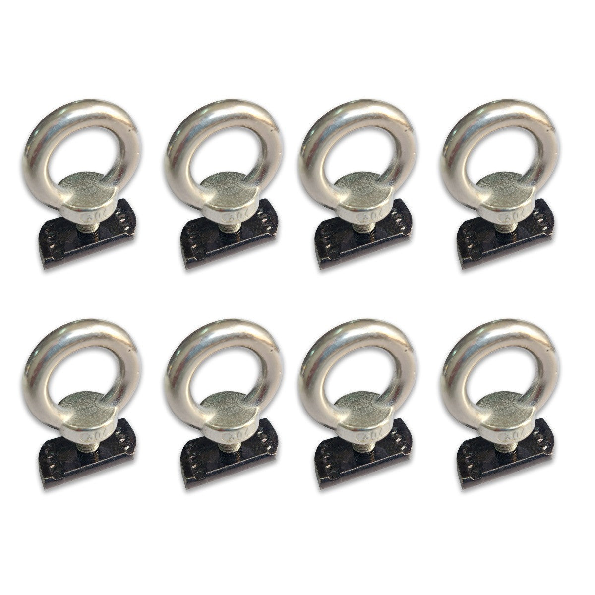 Eye Bolt Tie Down For Aluminium Roof Rack Set of 8 Anchor Kit Cage Heavy Duty