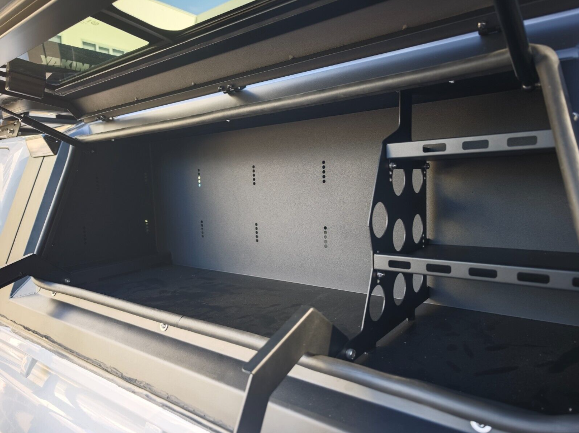 RIGHT Side Storage Canopy Section Fold Out Kitchen For Steel Pickup Truck Canopy