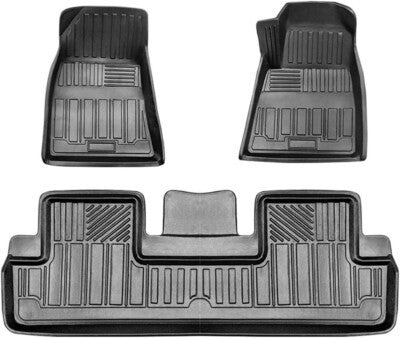 3D Rubber Floor Mats TESLA MODEL 3 (2017-2023) Weather Liner