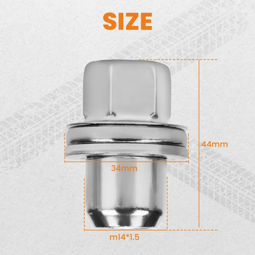 20x Wheel Nuts for Land Rover Discovery 3, 4 Range Rover Sport Alloy steel