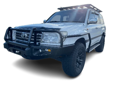 Steel Winch Bumper for TOYOTA LAND CRUISER 100 Series (1998-2007) Off Road 4x4 Bullbar Front Oz Style